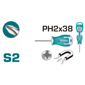 PH2X 1 1/2" Phillips screwdriver